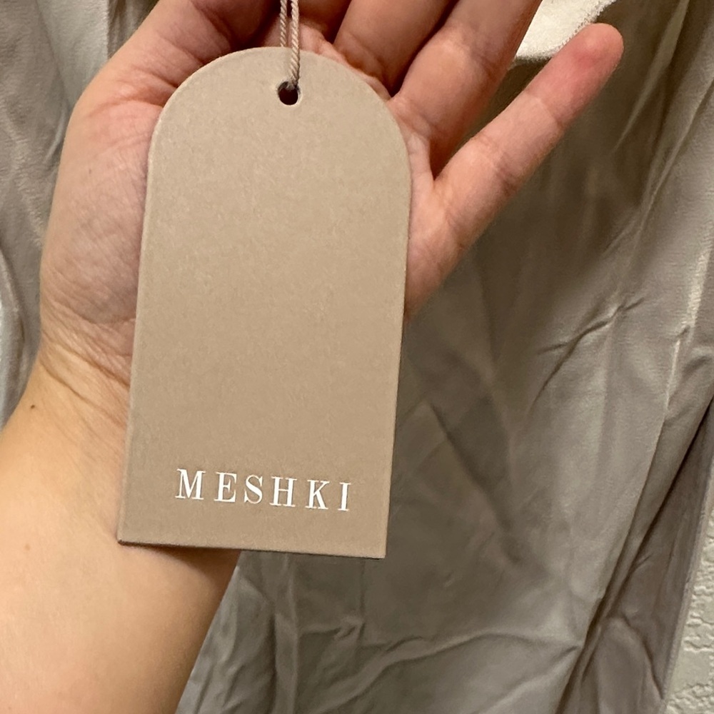 Meshki Cream Slip Dress - Picture 6 of 6
